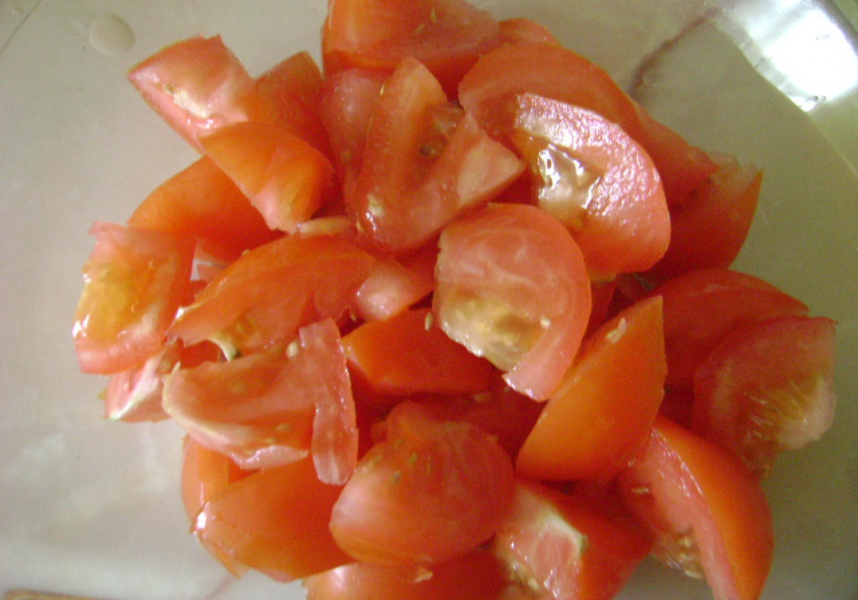 pomidory z cebulka foto