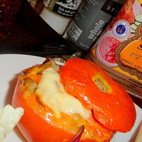 Krok 4 - Pomidory z farszem z żołądkami foto