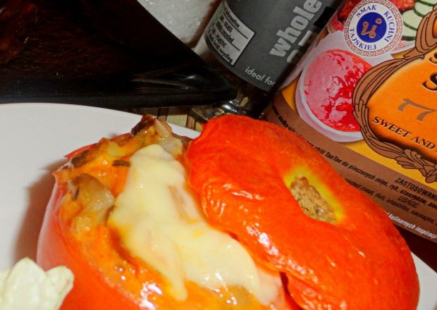 Fotografia przedstawiająca Pomidory z farszem z żołądkami