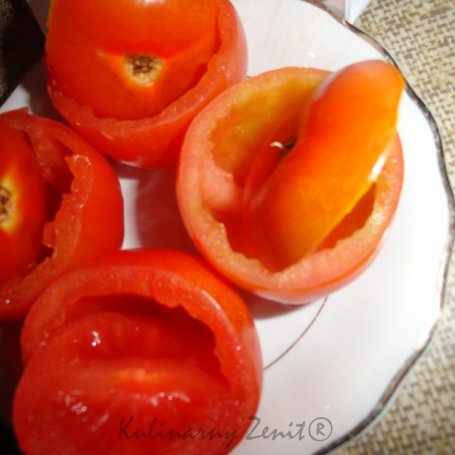 Krok 2 - Pomidory z farszem z żołądkami foto