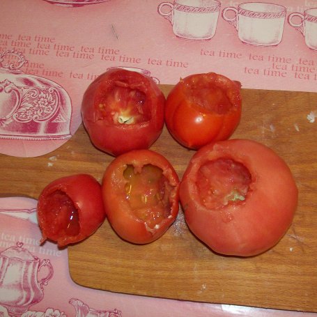 Krok 1 - pomidory z grilla z kaszą gryczaną foto