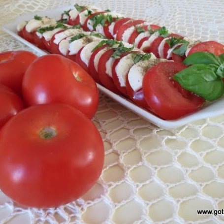 Krok 3 - Pomidory z mozzarellą foto