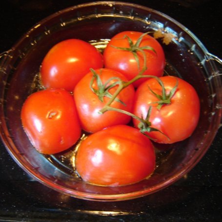 Krok 1 - Pomidory z oliwkami z kuchni włoskiej foto