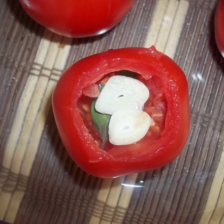 Krok 2 - Pomidory zapiekane z mozzarellą foto