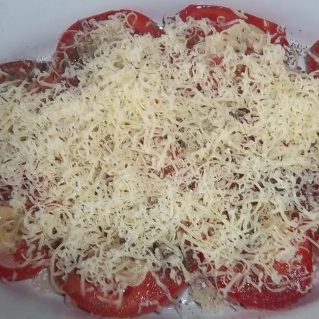 Krok 3 - Pomidory zapiekane z serem foto