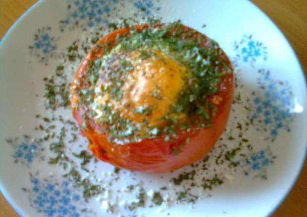 Fotografia przedstawiająca Pomidory ze szpinakiem