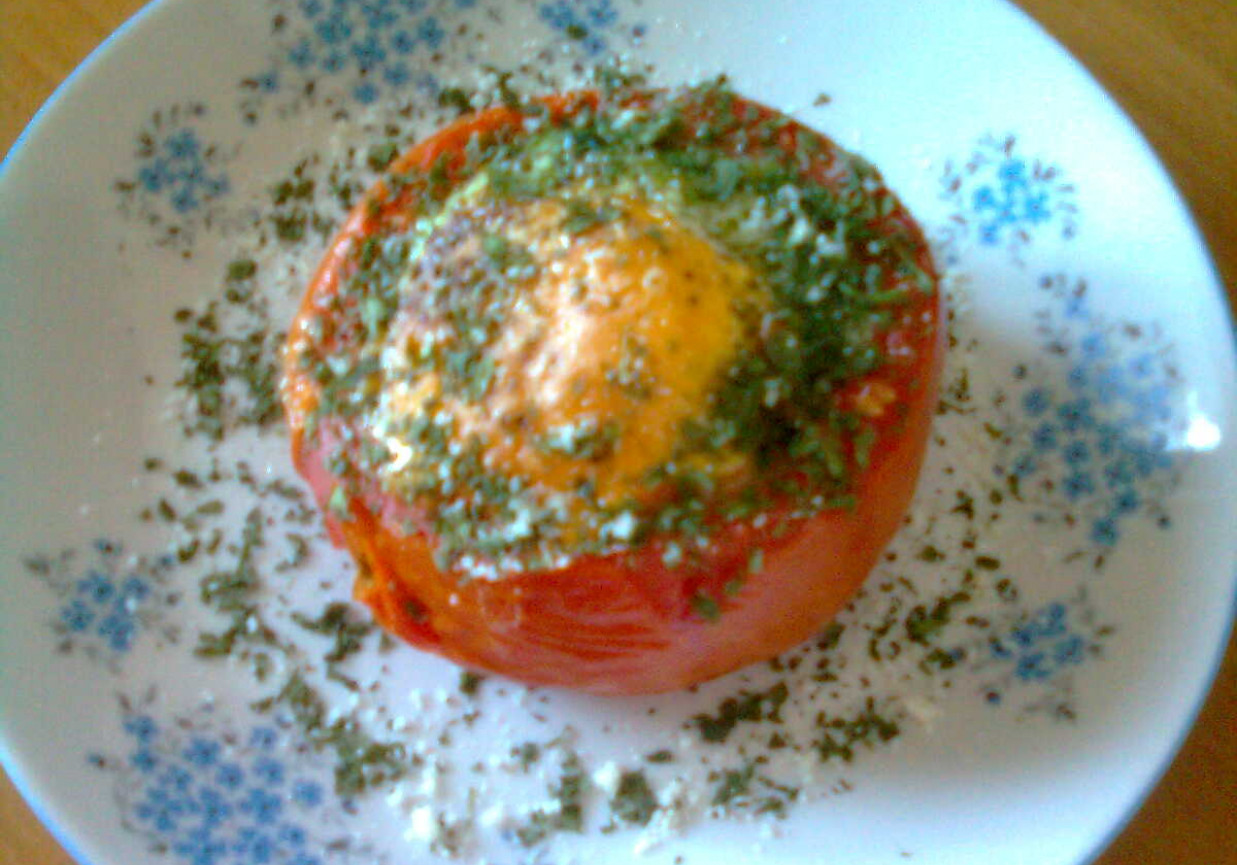 Pomidory ze szpinakiem foto