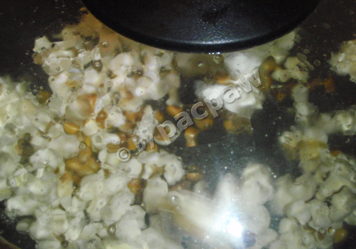 Popcorn podwójnie lniany foto