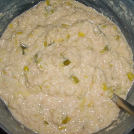 Krok 2 - porowo ziemniaczane placki pikantne..... foto
