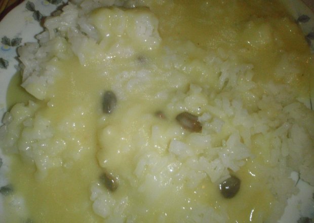 Fotografia przedstawiająca Potrawka do ryżu na słodko