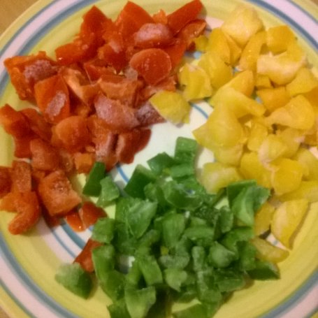 Krok 5 - Potrawka makronowa z mięsem i warzywami foto