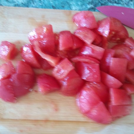 Krok 5 - Potrawka warzywna z pomidorem i jabłkiem  foto