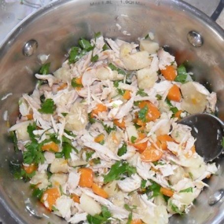 Krok 2 - Potrawka warzywna z ryżem i kurą foto