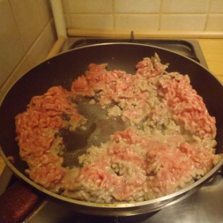 Krok 1 - Potrawka z mięsa mielonego z ryżem foto