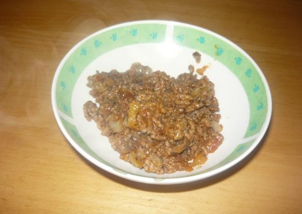 Fotografia przedstawiająca Potrawka z mięsa mielonego