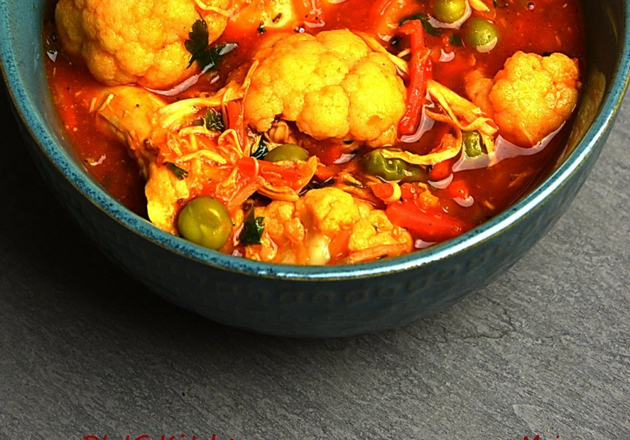 Potrawka z pieczonego kurczaka z warzywami DoradcaSmaku.pl