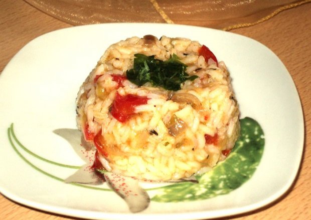 Fotografia przedstawiająca potrawka z ryżu