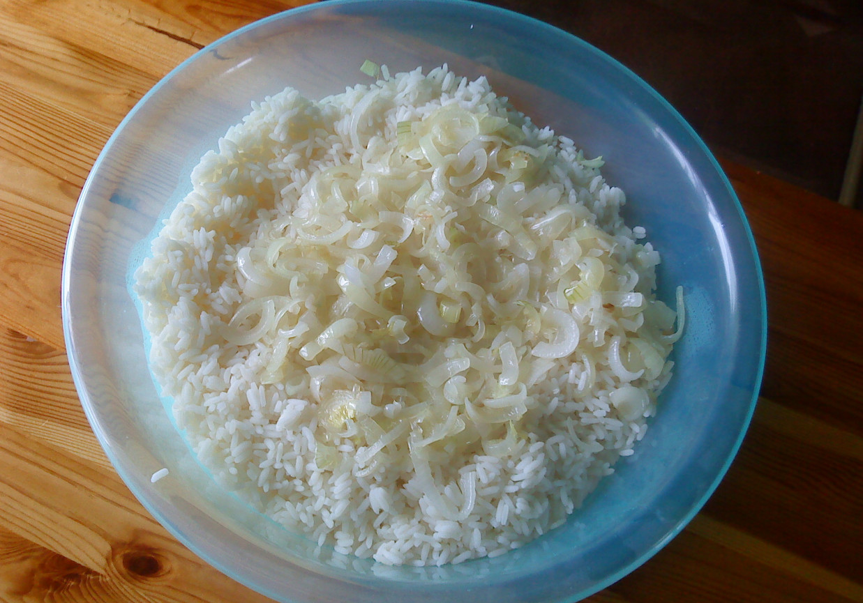 Potrawka z ryżu foto
