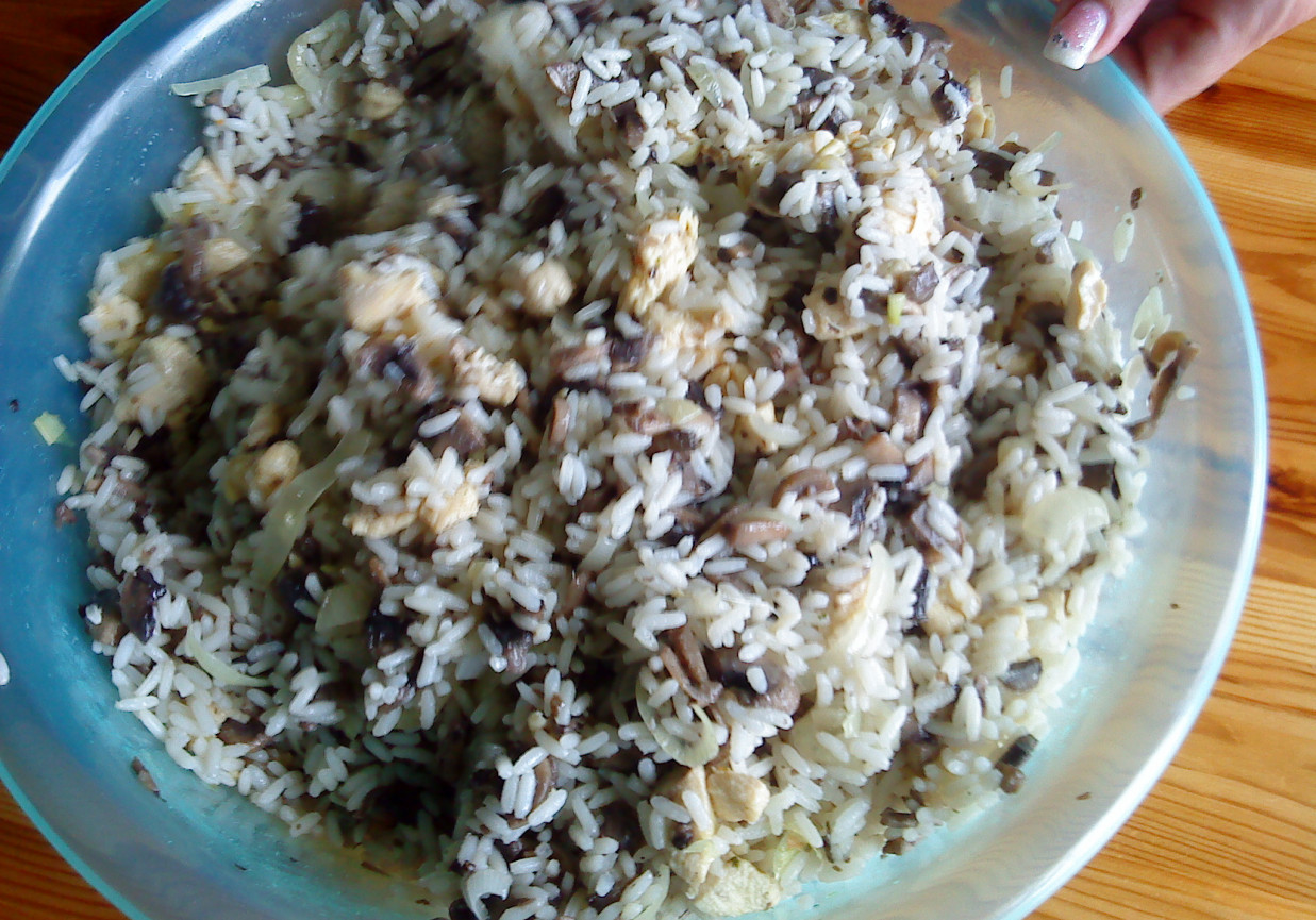 Potrawka z ryżu foto