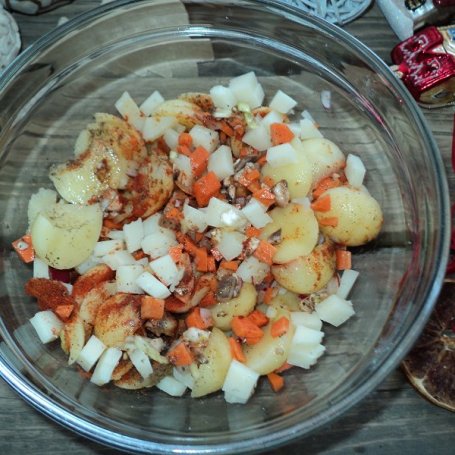 Krok 1 - Potrawka z warzyw pieczona w piekarniku foto