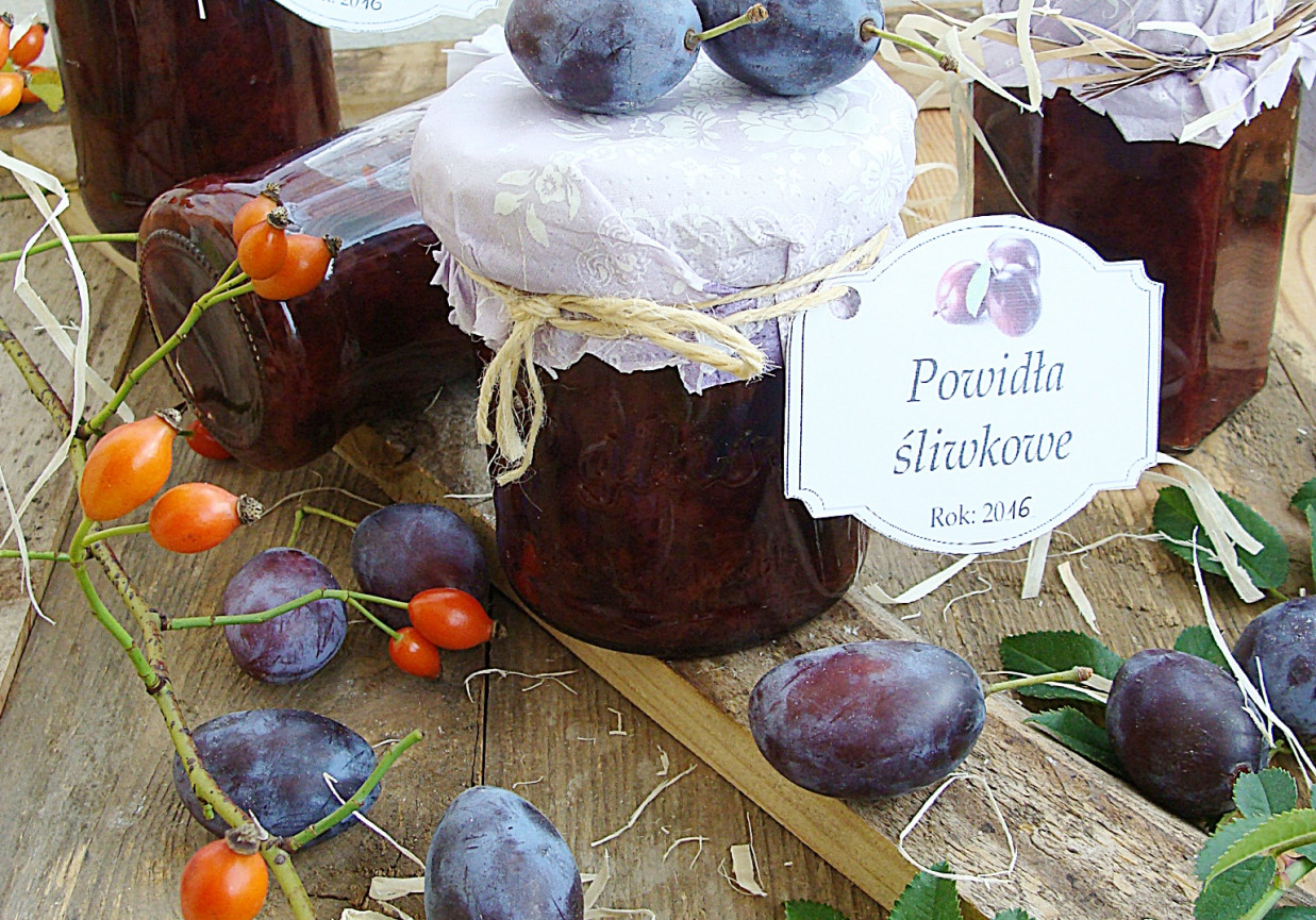 Powidła śliwkowe z piekarnika foto