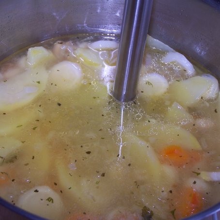 Krok 6 - Pozostając w temacie zup, czyli krem z białej fasolki. foto
