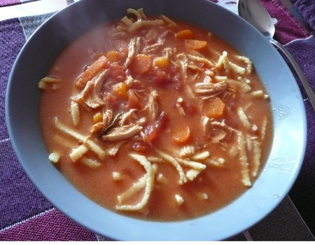 Prawdziwa, pyszna zupa pomidorowa