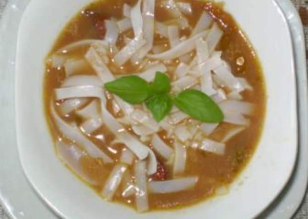 Fotografia przedstawiająca Prawie zupa Pak Choi :