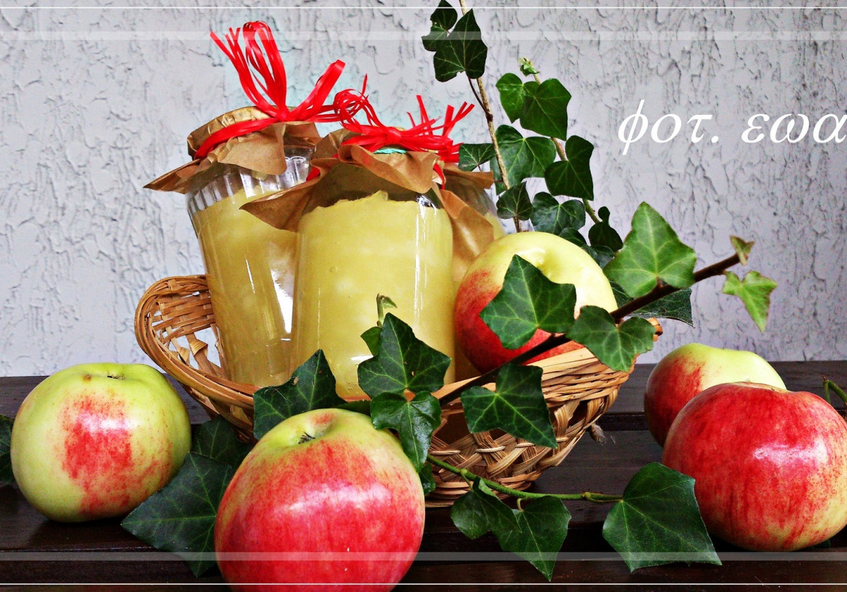 Prażone jabłka foto