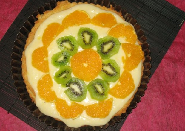 Fotografia przedstawiająca Prosta tarta z pomarańczami