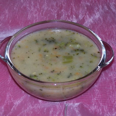 Krok 5 - Prosta zupa, czyli brokułowa :) foto