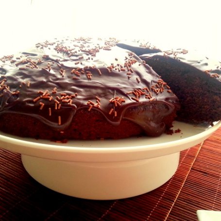 Krok 4 - Proste ciasto czekoladowe foto