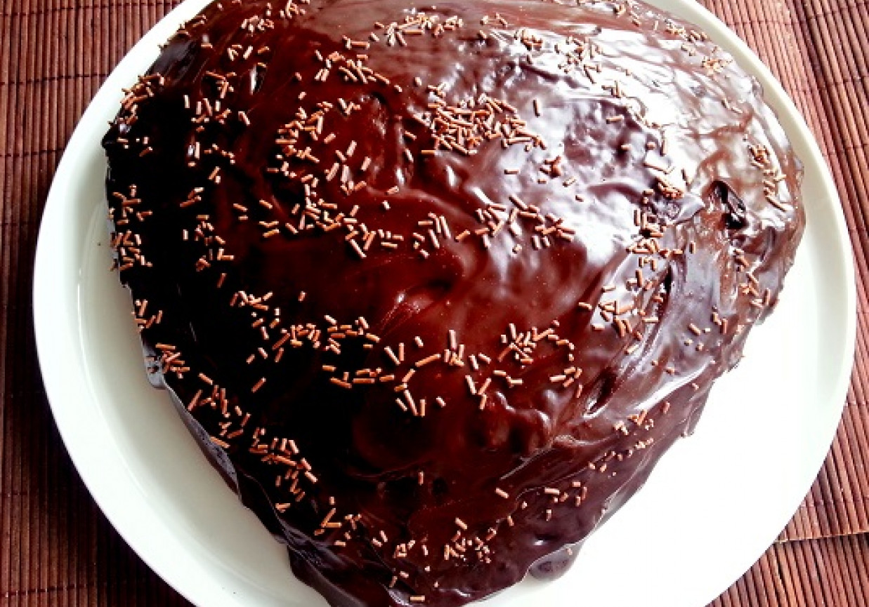 Proste ciasto czekoladowe foto