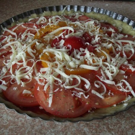 Krok 6 - Prowansalska tarta z pomidorami foto