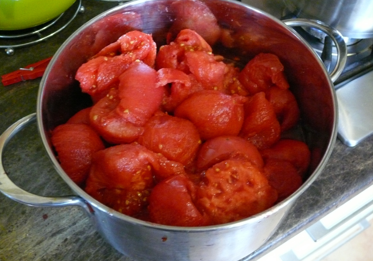 Przecier domowy na pomidorówkę foto