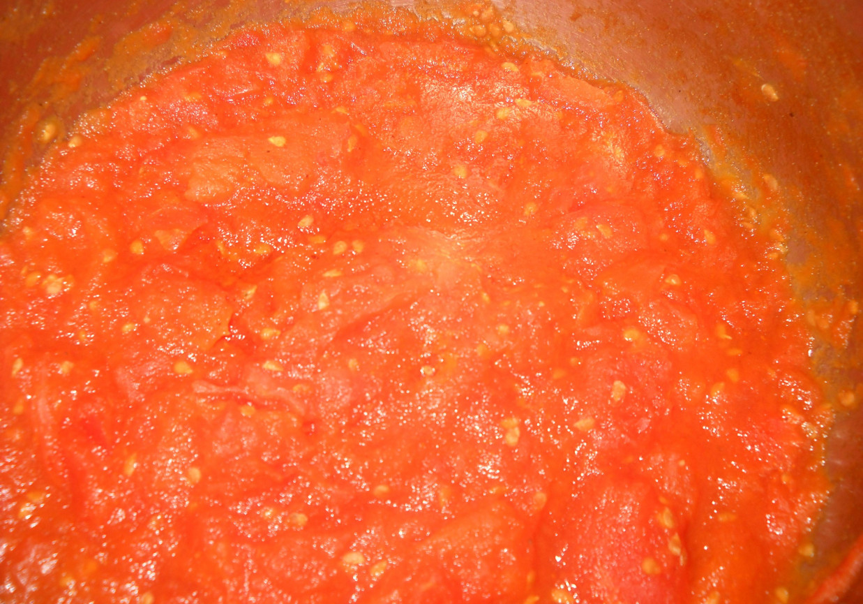 Przecier pomidorowy domowej roboty foto