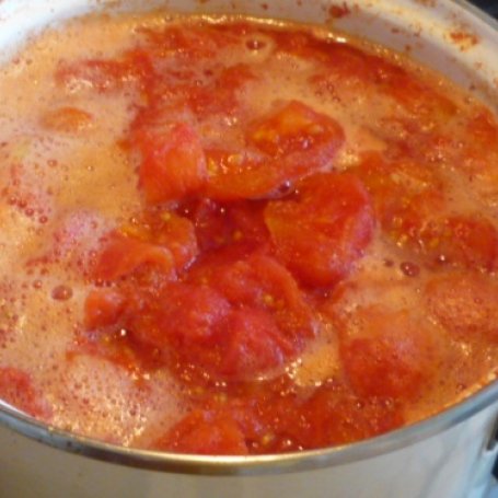 Krok 1 - Przecier pomidorowy na zimę foto