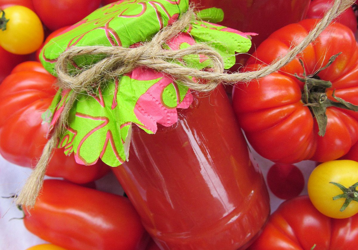 Przecier pomidorowy na zupę/sos foto