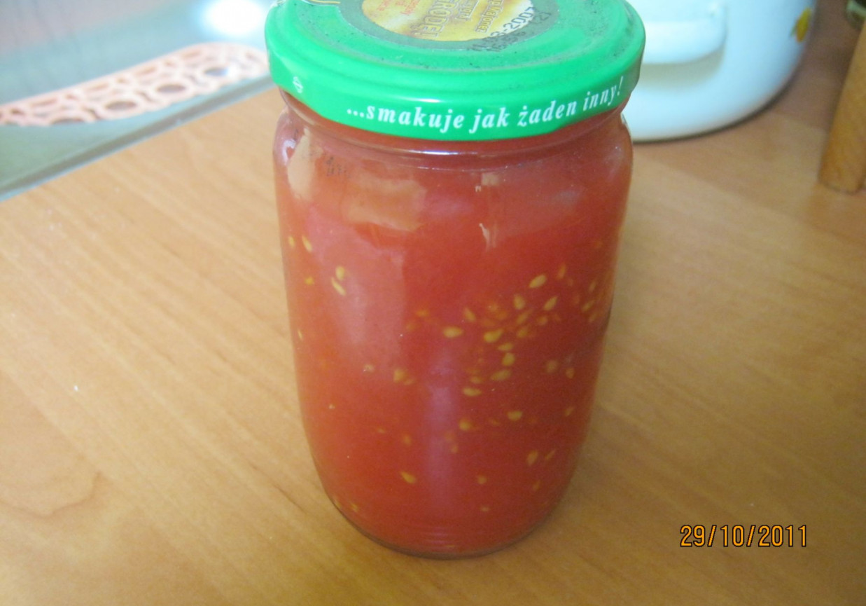Przecier pomidorowy po polsku foto