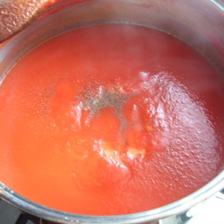 Krok 2 - Przecier pomidorowy z chilli foto