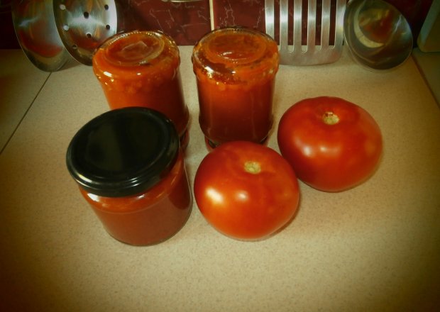 Fotografia przedstawiająca Przecier pomidorowy.