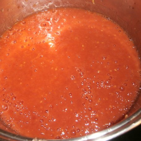 Krok 4 - przecier pomidorowy foto