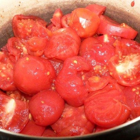 Krok 1 - Przecier pomidorowy foto