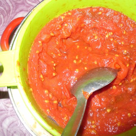 Krok 1 - Przecier pomidorowy foto