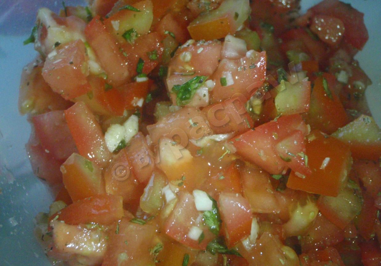 Przekąska a\'la bruschetta foto
