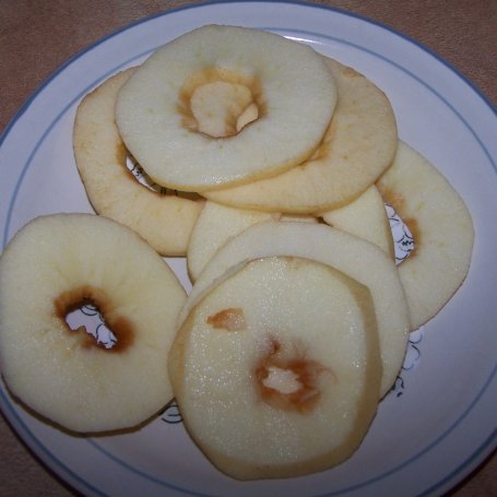Krok 5 - Przekąska dla maluchów, czyli placki z jabłkiem :) foto