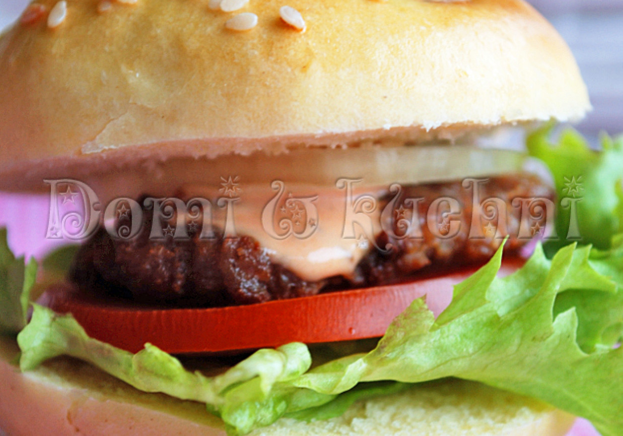 Przekąska kibica - mini burgery foto