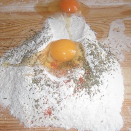 Krok 1 - Przekładane z mięsem mielonym foto