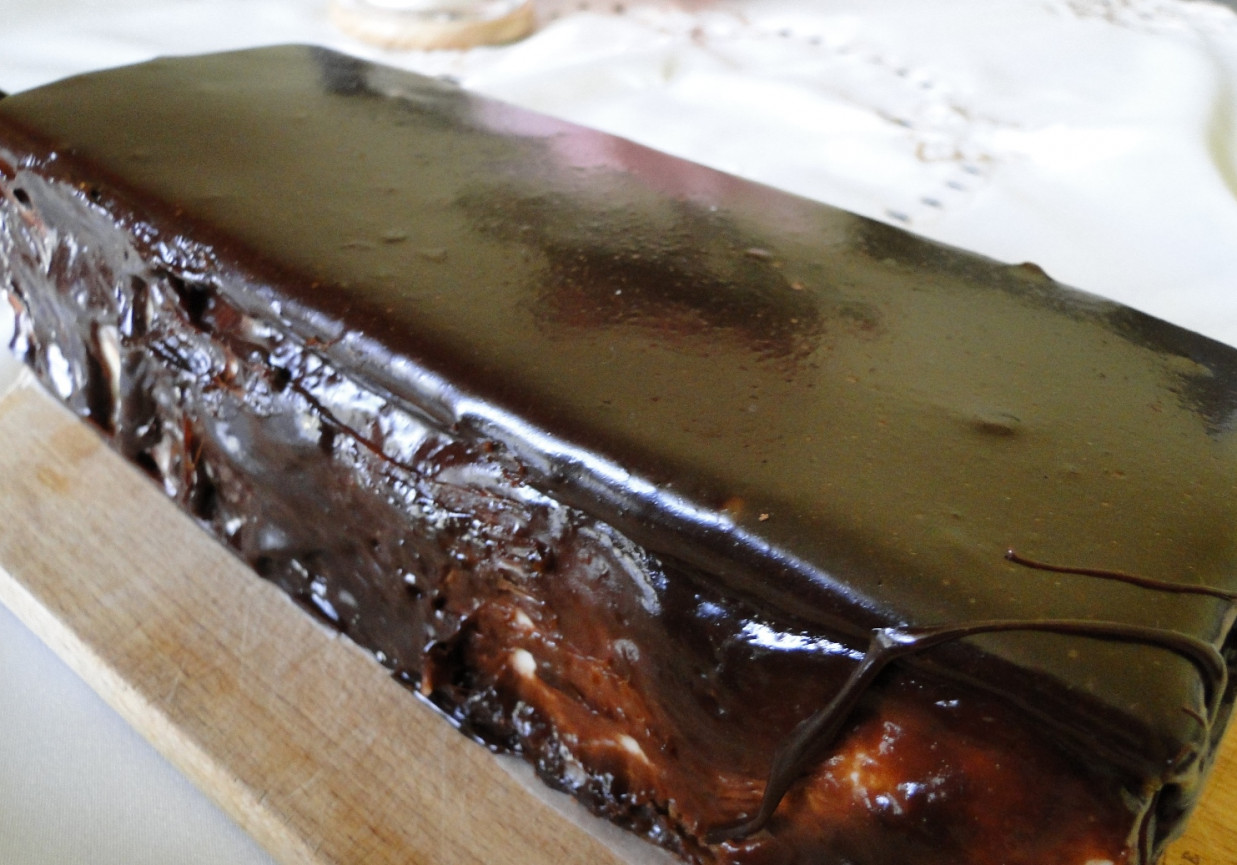 Przekładaniec czekoladowo-kokosowy foto