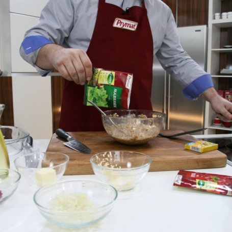 Krok 2 - Przepis dnia II, odc. 41: Pieczone gołąbki z kaszą gryczaną i serem kozim foto